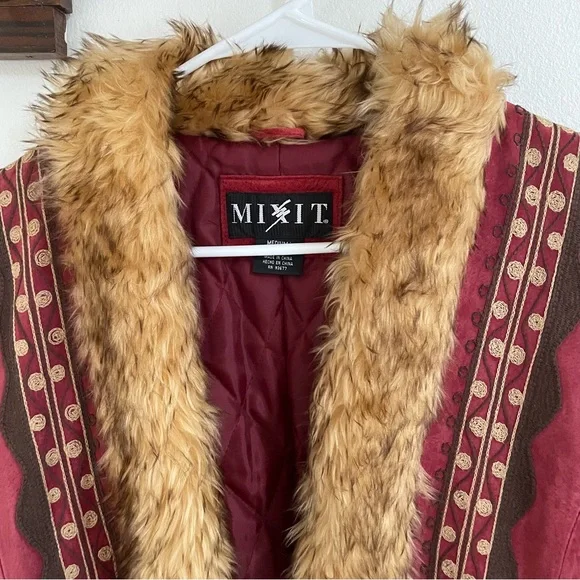 MIXIT Y2K Penny Lane Coat, Size M